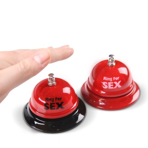 Biurkowy dzwonek na sex - Czerwono-czarny Biurkowy dzwonek na sex - Czerwono-czarny