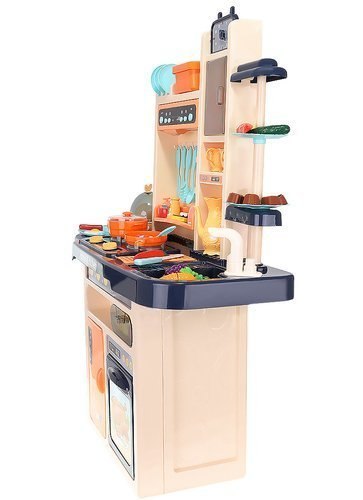 Kuchnia dla dzieci 93cm 65 elementów granatowa Kuchnia dla dzieci 93cm 65 elementów granatowa