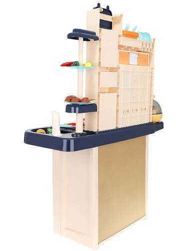 Kuchnia dla dzieci 93cm 65 elementów granatowa Kuchnia dla dzieci 93cm 65 elementów granatowa