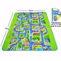 Mata Edukacyjna piankowa dla dzieci ulica 160x130cm Mata Edukacyjna piankowa dla dzieci ulica 160x130cm