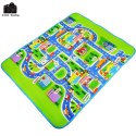 Mata Edukacyjna piankowa dla dzieci ulica 160x130cm Mata Edukacyjna piankowa dla dzieci ulica 160x130cm