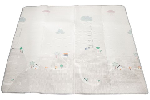 Mata edukacyjna z miarką wzrostu 200x180x1cm Mata edukacyjna z miarką wzrostu 200x180x1cm