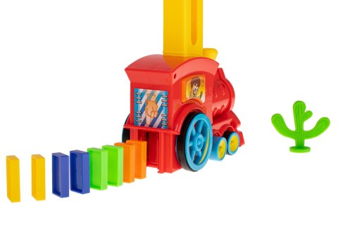 Układanka Domino z pociągiem + dźwięk 100el. Układanka Domino z pociągiem + dźwięk 100el.