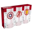 MARVEL - Zestaw Szklanek "Avengers Captain America & Iron Man"