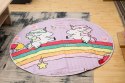Mata do zabawy worek na zabawki jednorożec 144cm Mata do zabawy worek na zabawki jednorożec 144cm