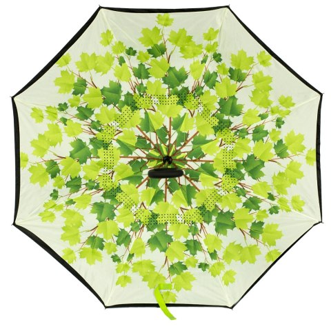 Parasol odwrotnie otwierany składany liście drzewo Parasol odwrotnie otwierany składany liście drzewo
