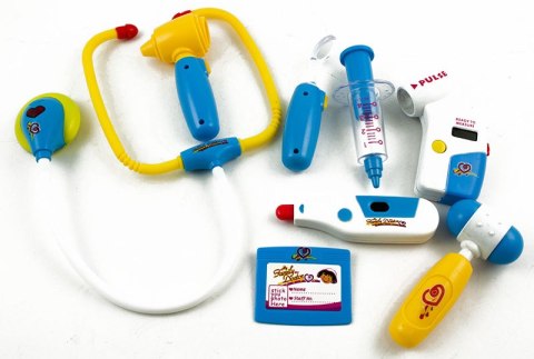 Zestaw lekarza w walizce DOKTOR +światła niebieski Zestaw lekarza w walizce DOKTOR +światła niebieski