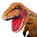 Kostium strój dmuchany dinozaur T-REX Gigant brązowy 1.5-1.9m Kostium strój dmuchany dinozaur T-REX Gigant brązowy 1.5-1.9m