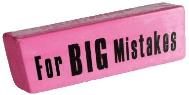 Gumka do ścierania XXL - big mistake Gumka do ścierania XXL - big mistake
