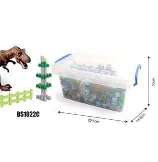 Klocki Przestrzenne + Dinozaur 265el Klocki Przestrzenne + Dinozaur 265el