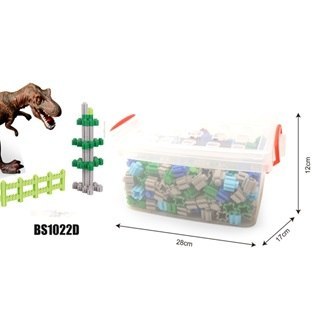 Klocki Przestrzenne + 2 x Dinozaur 482el Klocki Przestrzenne + 2 x Dinozaur 482el
