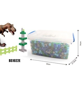 Klocki Przestrzenne + 3 x Dinozaur 963el Klocki Przestrzenne + 3 x Dinozaur 963el