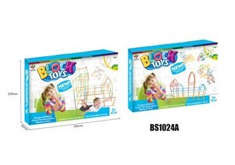 Słomki do budowania klocki konstrukcyjne BOX 640el Słomki do budowania klocki konstrukcyjne BOX 640el