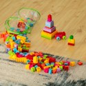 Klocki przestrzenne cegły edukacyjne worek 210 el. Klocki przestrzenne cegły edukacyjne worek 210 el.