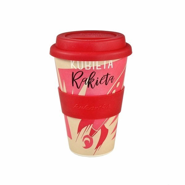 Kubek Bambusowy - Kobieta Rakieta Kubek Bambusowy - Kobieta Rakieta