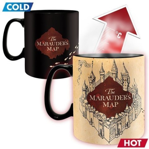 HARRY POTTER - Magiczny Kubek - Mapa Huncwotów Marauder HARRY POTTER - Magiczny Kubek - Mapa Huncwotów Marauder
