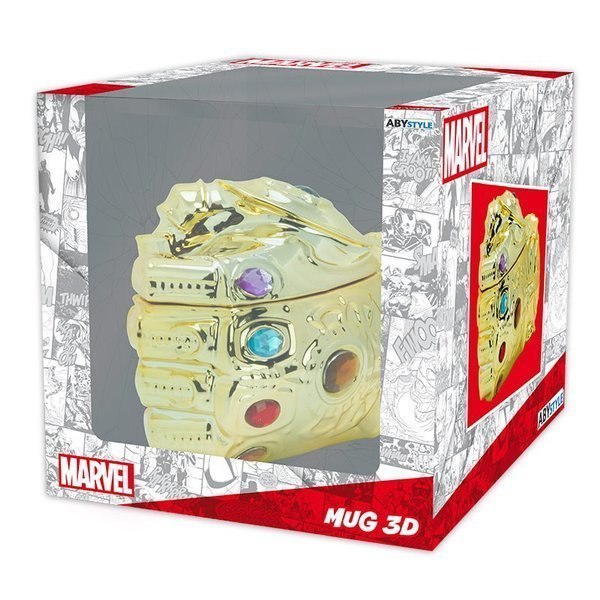 MARVEL - Kubek 3D Rękawica Avengers Infinity War
