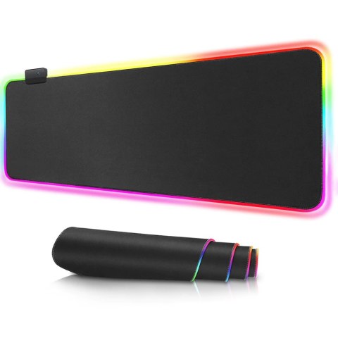 Podkładka pod mysz na biurko RGB 40 x 90 x 0.4 cm Podkładka pod mysz na biurko RGB 40 x 90 x 0.4 cm
