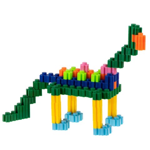 Klocki Przestrzenne + 2 x Dinozaur 482el Klocki Przestrzenne + 2 x Dinozaur 482el