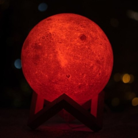Lampka LUNA 3D - 16 kolorów Lampka LUNA 3D - 16 kolorów
