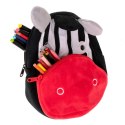 Plecak przedszkolaka pluszowy zebra 24cm Plecak przedszkolaka pluszowy zebra 24cm