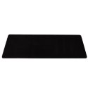 Podkładka na biurko pod mysz czarna 40 x 90 x 0.2 cm Podkładka na biurko pod mysz czarna 40 x 90 x 0.2 cm