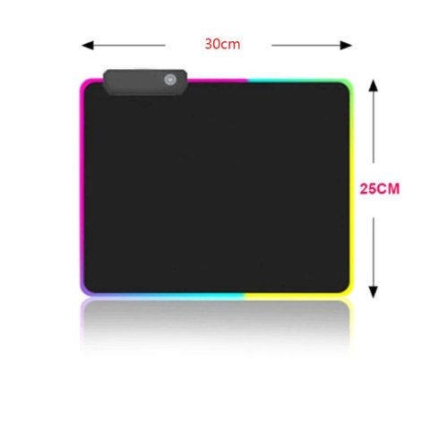 Podkładka pod mysz na biurko RGB 30 x 25 x 0.4 cm Podkładka pod mysz na biurko RGB 30 x 25 x 0.4 cm
