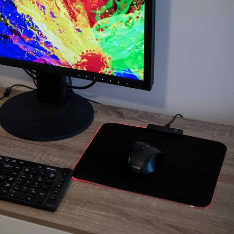 Podkładka pod mysz na biurko RGB 30 x 25 x 0.4 cm Podkładka pod mysz na biurko RGB 30 x 25 x 0.4 cm