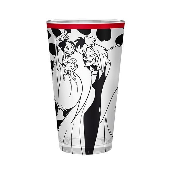 DISNEY - Szklanka 101 dalmatyńczyków - Cruella De Vil DISNEY - Szklanka 101 dalmatyńczyków - Cruella De Vil