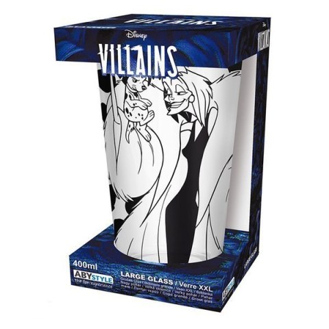 DISNEY - Szklanka 101 dalmatyńczyków - Cruella De Vil DISNEY - Szklanka 101 dalmatyńczyków - Cruella De Vil