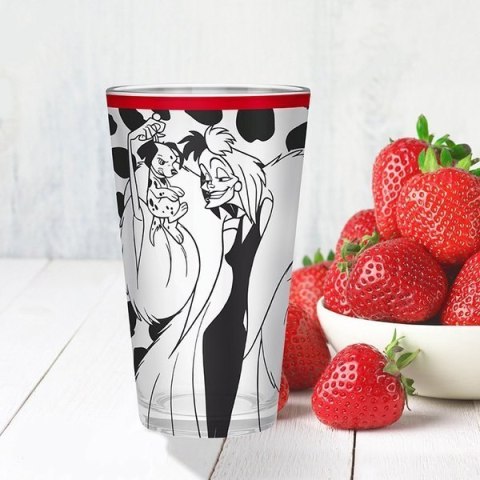 DISNEY - Szklanka 101 dalmatyńczyków - Cruella De Vil DISNEY - Szklanka 101 dalmatyńczyków - Cruella De Vil