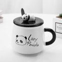 Kubek Panda z łyżeczką - LAZY PANDA