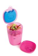 SNIPS ENERGY - pojemnik na owoce i jogurt z wkładem chłodzącym 0,5L różowy