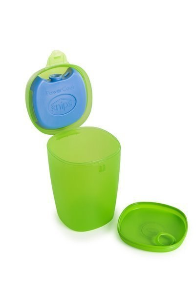 SNIPS ENERGY - pojemnik na owoce i jogurt z wkładem chłodzącym 0,5L zielony SNIPS ENERGY - pojemnik na owoce i jogurt z wkładem chłodzącym 0,5L zielony