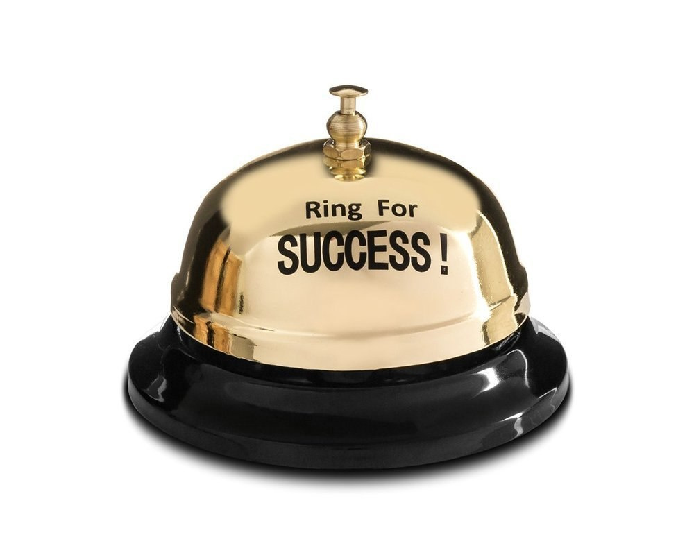 Biurkowy dzwonek na SUKCES (Ring for SUCCESS!) Biurkowy dzwonek na SUKCES (Ring for SUCCESS!)