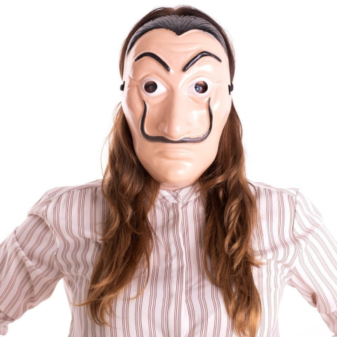 Maska Dalego, DOM Z PAPIERU Casa De Papel Dali Maska Dalego, DOM Z PAPIERU Casa De Papel Dali