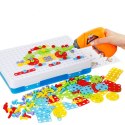Puzzle Klocki w walizce + wkrętarka 151 el. Puzzle Klocki w walizce + wkrętarka 151 el.