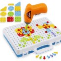 Puzzle Klocki w walizce + wkrętarka 151 el. Puzzle Klocki w walizce + wkrętarka 151 el.