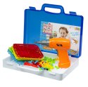 Puzzle Klocki w walizce + wkrętarka 151 el. Puzzle Klocki w walizce + wkrętarka 151 el.