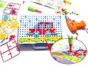 Puzzle Klocki w walizce + wkrętarka 151 el. Puzzle Klocki w walizce + wkrętarka 151 el.