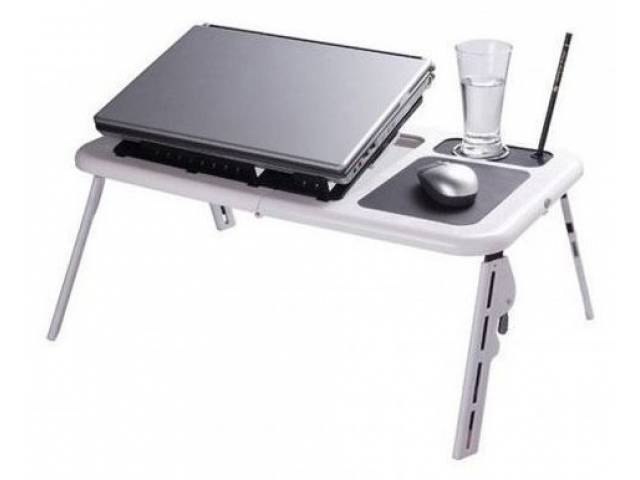 Stolik pod laptopa E-TABLE z chłodzeniem