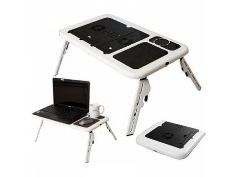 Stolik pod laptopa E-TABLE z chłodzeniem Stolik pod laptopa E-TABLE z chłodzeniem