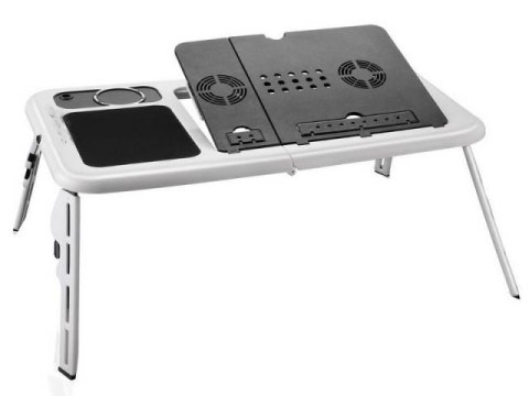 Stolik pod laptopa E-TABLE z chłodzeniem Stolik pod laptopa E-TABLE z chłodzeniem