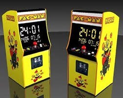 Budzik elektroniczny Pac man automat Budzik elektroniczny Pac man automat