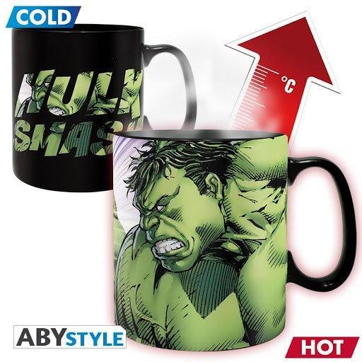 Kubek termoaktywny Marvel - Hulk Kubek termoaktywny Marvel - Hulk