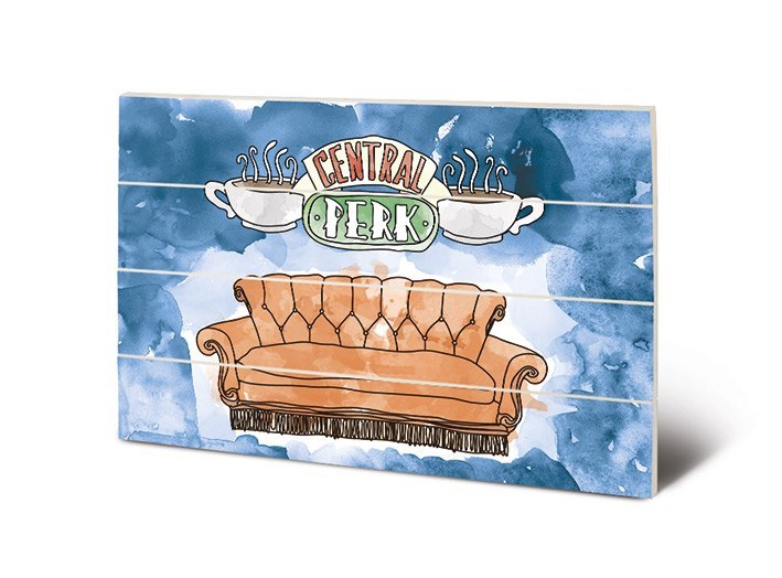 Obrazek na drewnie Friends (Central Perk) - Sofa (40 x 59 cm) Obrazek na drewnie Friends (Central Perk) - Sofa (40 x 59 cm)