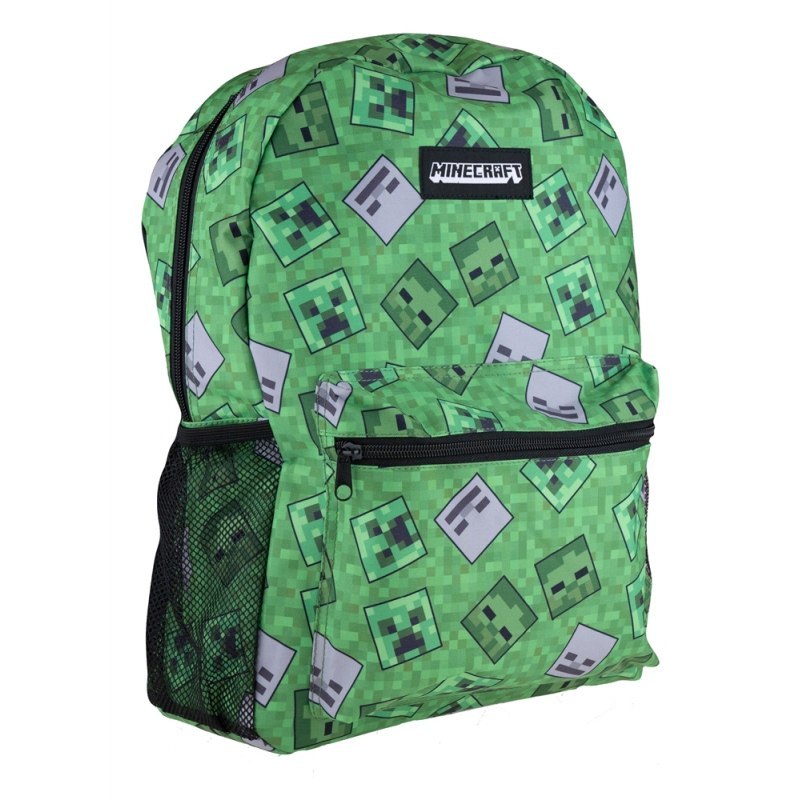 Plecak Minecraft plus akcesoria: piórnik,bidon,torba na lunch Plecak Minecraft plus akcesoria: piórnik,bidon,torba na lunch