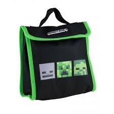 Plecak Minecraft plus akcesoria: piórnik,bidon,torba na lunch Plecak Minecraft plus akcesoria: piórnik,bidon,torba na lunch