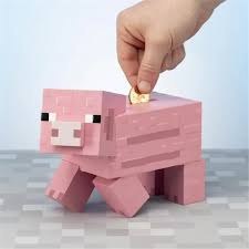 Skarbonka świnka Minecraft Skarbonka świnka Minecraft