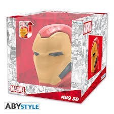 Kubek 3D termoaktywny Marvel - Iron Man